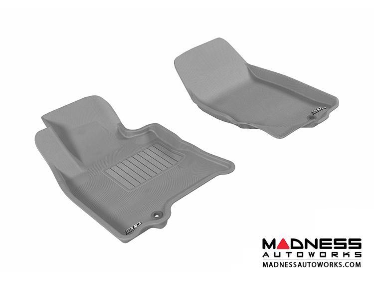 Infiniti EX35 Floor Mats (Set of 2) - Front - Gray by 3D MAXpider